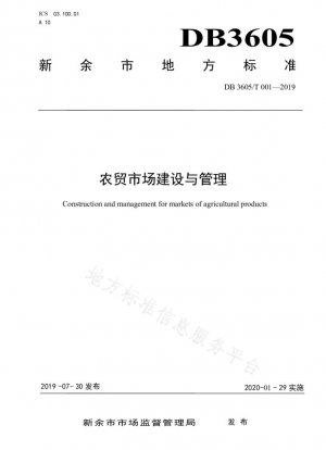 Construcción y gestión del mercado de agricultores.