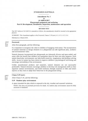 Equipos y revestimientos de áreas de juego, Parte 0: Desarrollo, instalación, inspección, mantenimiento y operación.