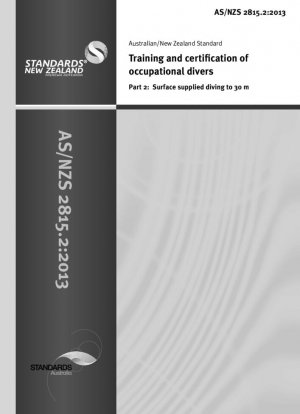 Formación y certificación de buzos ocupacionales - Buceo desde superficie hasta 30 m