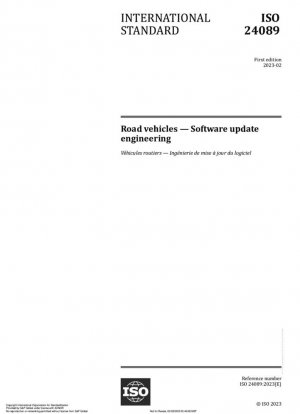 Vehículos de carretera: ingeniería de actualización de software