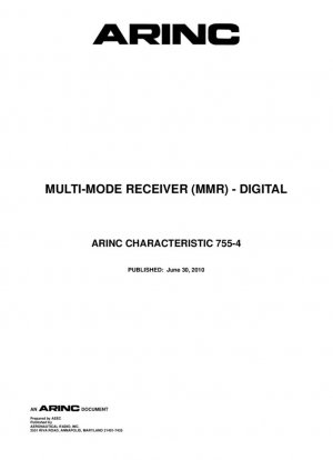 RECEPTOR MULTIMODO (MMR) - DIGITAL 1996; Incluye Suplementos 1-3