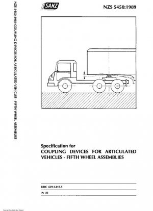 Dispositivos de acoplamiento para vehículos articulados - Conjuntos de quinta rueda