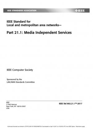 Redes de área local y metropolitana - Parte 21.1: Servicios independientes de medios (IEEE Computer Society)