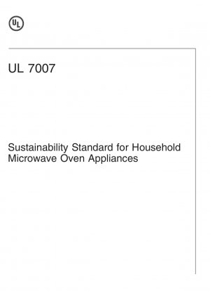 Norma de sostenibilidad para electrodomésticos de horno microondas