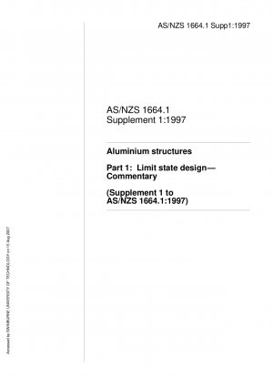 Estructuras de aluminio - Diseño de estados límite