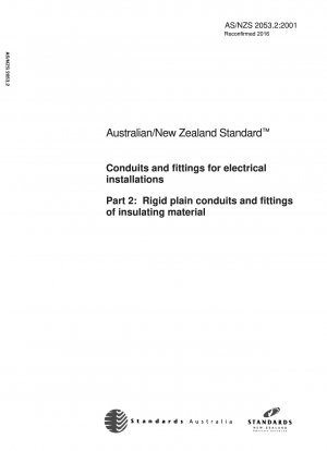 Conductos y accesorios para instalaciones eléctricas - Conductos y accesorios rígidos lisos de material aislante