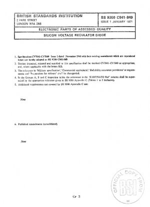 Especificación detallada para diodos reguladores de voltaje de silicio