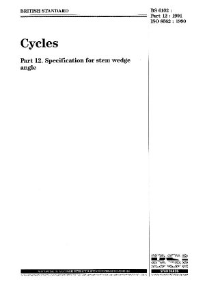 Ciclos: especificación del ángulo de cuña del vástago