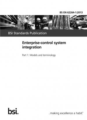 Integración del sistema de control empresarial. Modelos y terminología