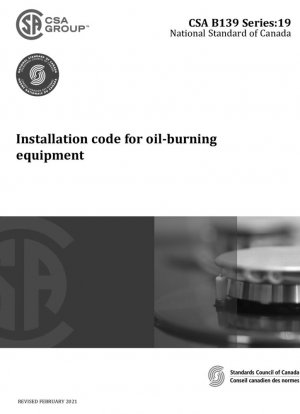 Código de instalación de equipos de combustión de aceite