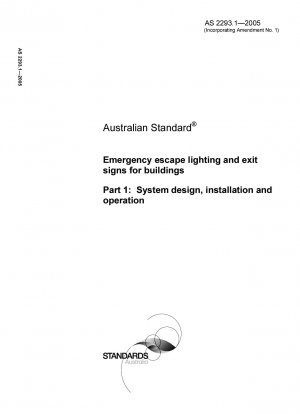 Diseño, instalación y operación de sistemas de iluminación de emergencia y señalización de salida para edificios.