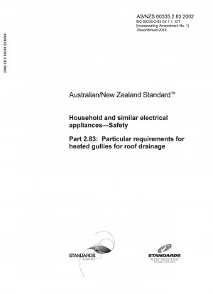 Aparatos electrodomésticos y similares - Seguridad - Requisitos particulares para sumideros calefactados para drenaje de tejados
