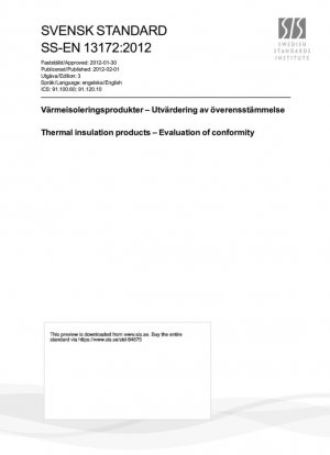 Productos de aislamiento térmico - Evaluación de la conformidad