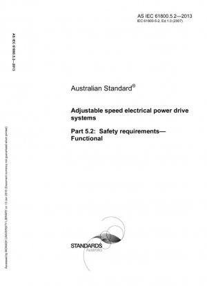 Sistemas de accionamiento de energía eléctrica de velocidad ajustable: requisitos de seguridad？ Funcional