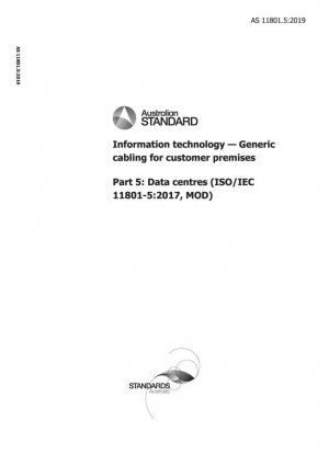 Tecnología de la información. Cableado genérico para las instalaciones del cliente, Parte 5: Centros de datos (ISO/IEC 11801-5:2017, MOD)
