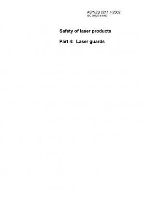 Seguridad de los productos láser Parte 4: Protectores láser