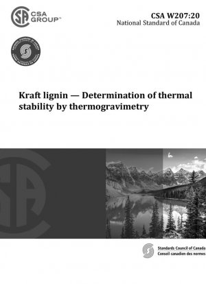 Tiolignina. Determinación de la estabilidad térmica mediante termogravimetría.