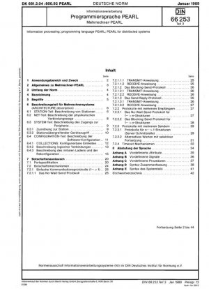 Procesamiento de información; lenguaje de programación PERLA; PEARL para sistemas distribuidos