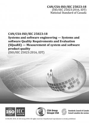 Ingeniería de sistemas y software. Evaluación y requisitos de calidad de sistemas y software (SQuaRE). Medición de la calidad de los productos de software y sistemas.