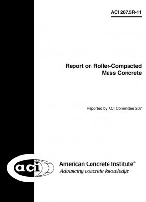 Informe sobre hormigón en masa compactado con rodillos