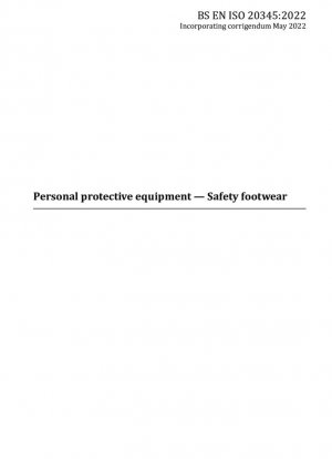 Equipo de protección personal. Calzado de seguridad