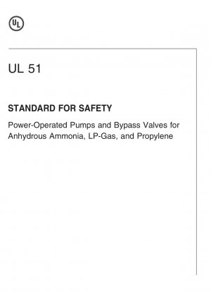 Norma UL para bombas eléctricas de seguridad para amoníaco anhidro y gas LP