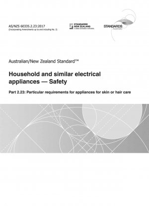 Aparatos electrodomésticos y similares. Seguridad, Parte 2.23: Requisitos particulares para aparatos para el cuidado de la piel o el cabello.