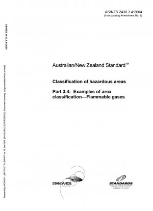 Clasificación de áreas peligrosas - Ejemplos de clasificación de áreas - Gases inflamables