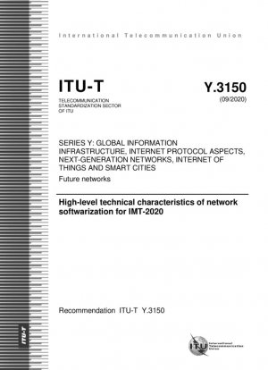 Características técnicas de alto nivel de software de red para IMT-2020