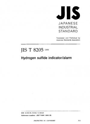 Indicador/alarma de sulfuro de hidrógeno