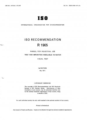 Retiro de ISO/R 1905-1971