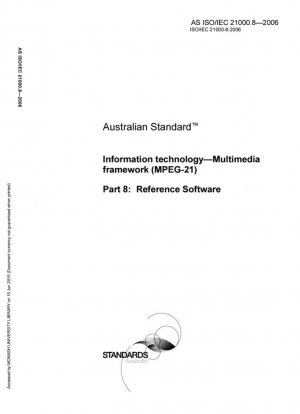 Tecnología de la información - Marco multimedia (MPEG-21) - Software de referencia