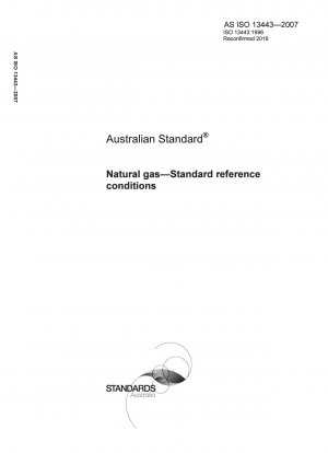 Gas natural - Condiciones estándar de referencia