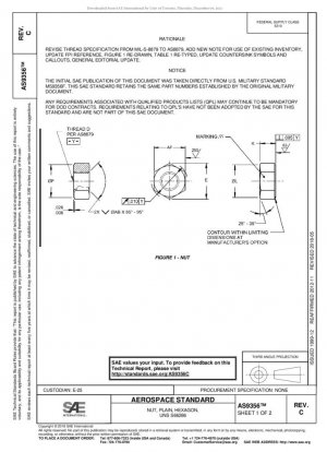 TUERCA@ LISA@ HEXAGONAL@ UNS S66286